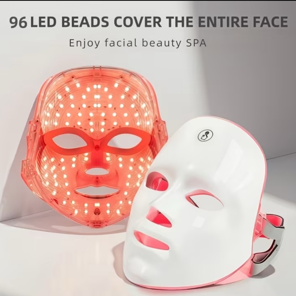 LED Facial Mask with 96 Beads